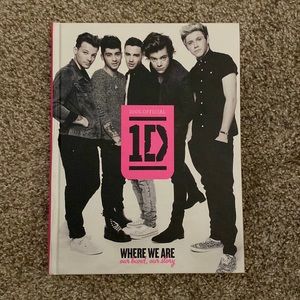100% Official. 1D Where We Are. Hardcover.